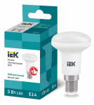 Лампа светодиод 3Вт зерк R39 Е14 4000К 270Лм IEK (10/100)