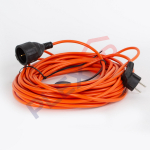 Силовой удлинитель  в бухте 1 р-ка ПВС 3х1мм2 10А 2200Вт 10м c/з IP44 PLEXUP