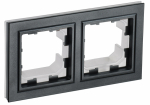 Рамка 2гн черный IP44 РУ-2-БрЧ-44 BRITE IEK (1/10/100)