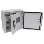 Корпус металлический ЩУ-1/1-1 (310x300x150) IP54 RAL7035 PLEXUP Корпус металлический ЩУ-1/1-1 (310x300x150) IP54 RAL7035 PLEXUP