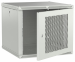 ITK LINEA W Шкаф 9U 600х600мм дверь перф. серый 2.0