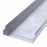 Лоток неперфорированный Профи INOX (AISI 316) 400х100х6000 (1,5 мм) (12 м/уп) Промрукав