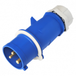 Вилка переносная 32A 2P+PE 220B ВП32-922 IP44 PLEXUP
