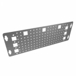 Плата монтажная перфорированная OptiBox Pro 12, 24, 36, 48, 60 модулей