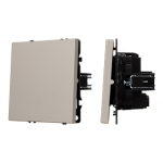 ARL NOBE Выключатель перекрёстный 1 кл софт-тач кашемир SWT-MKX1-SFPL-CA (250V, 10A) (Arlight, -) ARL NOBE Выключатель перекрёстный 1 кл софт-тач кашемир SWT-MKX1-SFPL-CA (250V, 10A) (Arlight, -)