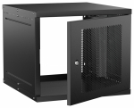 Шкаф наст. 9U 600х650мм перфр. дв. чер. GENERICA Шкаф наст. 9U 600х650мм перфр. дв. чер. GENERICA