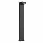 Светильник LGD-JASMUS-BOLL-H900-12W Warm3000 (BK, 93 deg, 230V) (Arlight, IP65 Металл, 3 года)