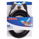 Шнур  HDMI - HDMI  gold  3М  с ферритами  REXANT