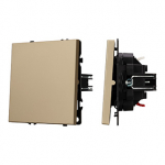 Механизм звонкового выключателя SWT-NOBE-MKR1-SFPL-L-GD (230V, 10A) (Arlight, Золотой песок) Механизм звонкового выключателя SWT-NOBE-MKR1-SFPL-L-GD (230V, 10A) (Arlight, Золотой песок)
