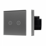 Выключатель сенсорный SWT-OMALI-S02-ZB-GR (250V, 10A, Zigbee) (Arlight, Стекло) Выключатель сенсорный SWT-OMALI-S02-ZB-GR (250V, 10A, Zigbee) (Arlight, Стекло)