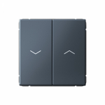 Выключатель управления жалюзи 2кл с/у грифель механизм быстрозажим ArtGallery Systeme Electric (1/5/20)