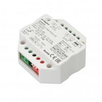 Диммер SMART-D12-DIM-PUSH-VR (12-48V, 1x6A, 2.4G) (ARL, IP20 Пластик, 5 лет)