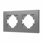Рамка пластиковая FRM-PERIO-PL-2-GR (Arlight, -) Рамка пластиковая FRM-PERIO-PL-2-GR (Arlight, -)