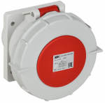 Розетка встр. пр. ССИ-6252 32А-6ч 380В 3P+PE+N IP67 IEK