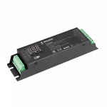 INTELLIGENT ARLIGHT Декодер SMART-DMX512-305-63-RDM-SUF Black (12-48V, 5x4A, Terminal) (IARL, IP20 Металл, 5 лет)