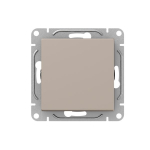 Механизм выключателя, одноклавишный, кнопочный, кремовый Эпика EKF