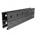 С-профиль 1500x41x41 сталь оцинкованное перфорация: задняя сторона Ostec