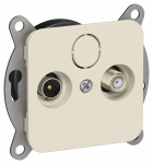 FLITE Роз. 2-я TV+SAT экр. проходная РТВс-2-1-2-ФлСл сл IEK