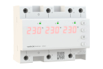 Реле напряжения 3ф 50А 6мод D6-50 red Welrok (1)