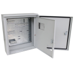 Корпус металлический ЩУ-3/1-1 (445x400x150) IP54 RAL7035 PLEXUP Корпус металлический ЩУ-3/1-1 (445x400x150) IP54 RAL7035 PLEXUP