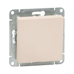 Механизм выключателя, одноклавишный, проходной, кремовый Эпика EKF