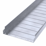 Лоток неперфорированный Профи INOX (AISI 316) 500х100х3000 (1,2 мм) (6 м/уп) Промрукав