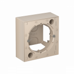 Коробка для накладного монтажа песочный AtlasDesign Systeme Electric (1)