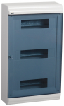 Бокс ЩРН-П-36мод настен пласт бел (дв.прозр) 3 ряда  IP41 PRIME IEK (1/5)