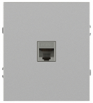 Розетка ЭРА Arktik 16-3107-03 информационная RJ45 алюминий Розетка ЭРА Arktik 16-3107-03 информационная RJ45 алюминий