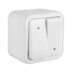 Выключатель, для жалюзи белый, ОП, винтовые клеммы белый, Бронто EKF Выключатель, для жалюзи белый, ОП, винтовые клеммы белый, Бронто EKF