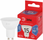 Лампа светодиодная ЭРА RED LINE LED MR16-15W-865-GU10 R 15Вт софит холодный дневной свет GU10 Лампа светодиодная ЭРА RED LINE LED MR16-15W-865-GU10 R 15Вт софит холодный дневной свет GU10