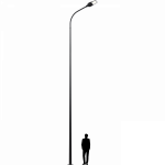 FREGAT LED G2 140W DW1 740 RAL9005 K-POLE 8M (в комплекте ЗДФ)
