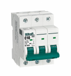 Выключатель автоматический 3-полюсный (3P) 10А хар. C DEKraft ВА-103 Выключатель автоматический 3-полюсный (3P) 10А хар. C DEKraft ВА-103