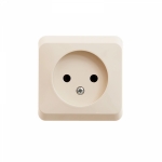 Розетка 1гн без З/К о/у крем 16А IP20 Этюд Systeme Electric  (1/20/120)