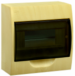 Бокс ЩРН-П-8мод настен пласт сосна (дв.прозр) IP41 KREPTA IEK (1/30)