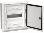 Щит распр. ЩРВ-12мод 380х365х130 встр. с зам. металл бел IP31 TITAN 5 IEK (1)