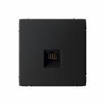 ARTGALLERY РОЗЕТКА компьютерная RJ45, кат. 6A, механизм, ЧЕРНЫЙ ШЕЛК ARTGALLERY РОЗЕТКА компьютерная RJ45, кат. 6A, механизм, ЧЕРНЫЙ ШЕЛК