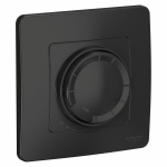 Светорегулятор 400Вт поворотно-нажимной с/у антрацит Blanca Systeme Electric