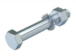 Комплект крепежный SKS 12X130 F, сталь, F. Тип: SKS 12X130 F Комплект крепежный SKS 12X130 F, сталь, F. Тип: SKS 12X130 F