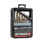 Набор сверл по металлу НСС-19К серия ПРОФИ