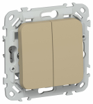 FLITE Выключ. 2-кл. 10А ВС12-1-0-ФлХ хак. IEK FLITE Выключ. 2-кл. 10А ВС12-1-0-ФлХ хак. IEK