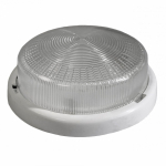 Светильник НБО 05-100-001 max100Вт IP44 230В с ободком Рондо пластик/стекло круг белый ЭРА (
