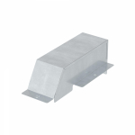 T-ответвитель для листового кабельного лотка 150ммx200мм сталь непрерывное гальваническое цинк-алюминиевое покрытие светло-серый DKC S5 Combitech