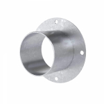 Гильза с фланцем неразборная ответнаядля проходки диаметром 31 мм, горячеоцинкованная, глубина 100 мм