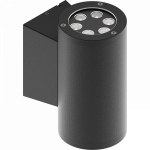 JIMMY LED 2х6W D10 840 RAL9003 matte diffuser