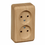 Розетка 2гн без З/К о/у сосна 16А IP20 Этюд Systeme Electric  (1/16)