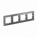 Рамка 4гн сталь AtlasDesign Systeme Electric (1/5)