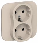 FLITE Роз. 2-я с з/к без з/ш 16А РС12-0-А-ФлЛ льн. IEK