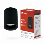 Светильник потолочный НПБ ЦИЛИНДР-GU10-BL/BL под лампу GU10 70x100мм черный IN HOME Светильник потолочный НПБ ЦИЛИНДР-GU10-BL/BL под лампу GU10 70x100мм черный IN HOME