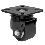 Ролик без тормоза D50 мм стат. нагрузка 300 кг черный